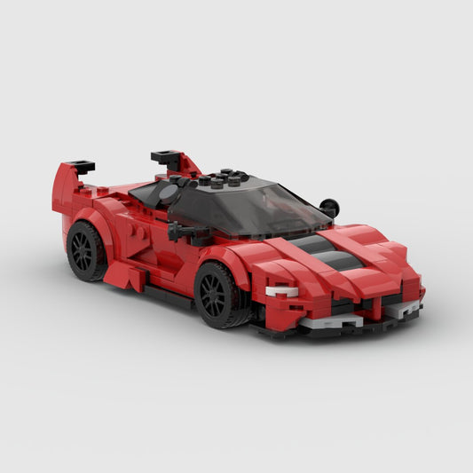 Ferrari FXXK V2 Building Blocks Toy Car